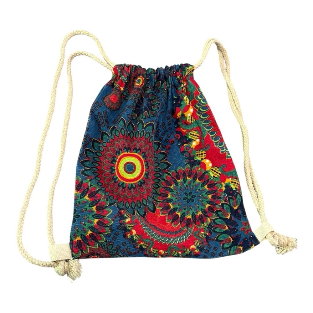 Colorful Drawstring Backpack